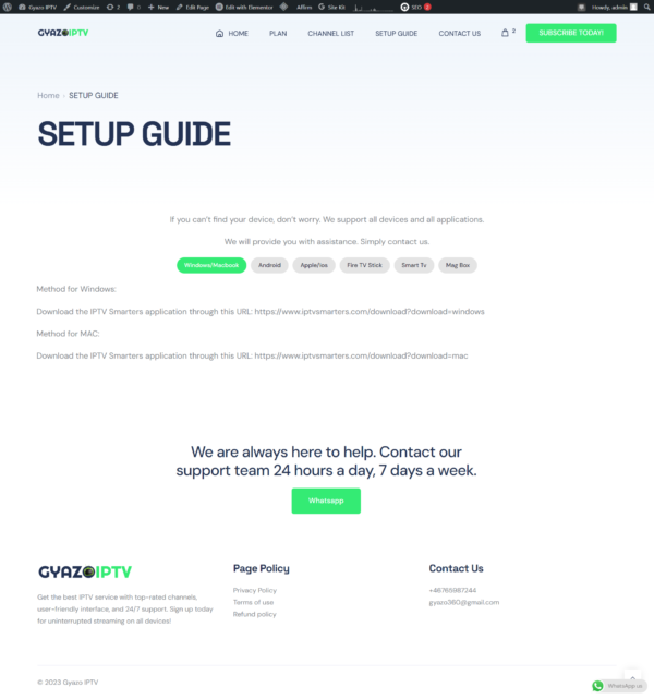 Gyazo Template IPTV - Modern & Responsive Store Design - Image 3